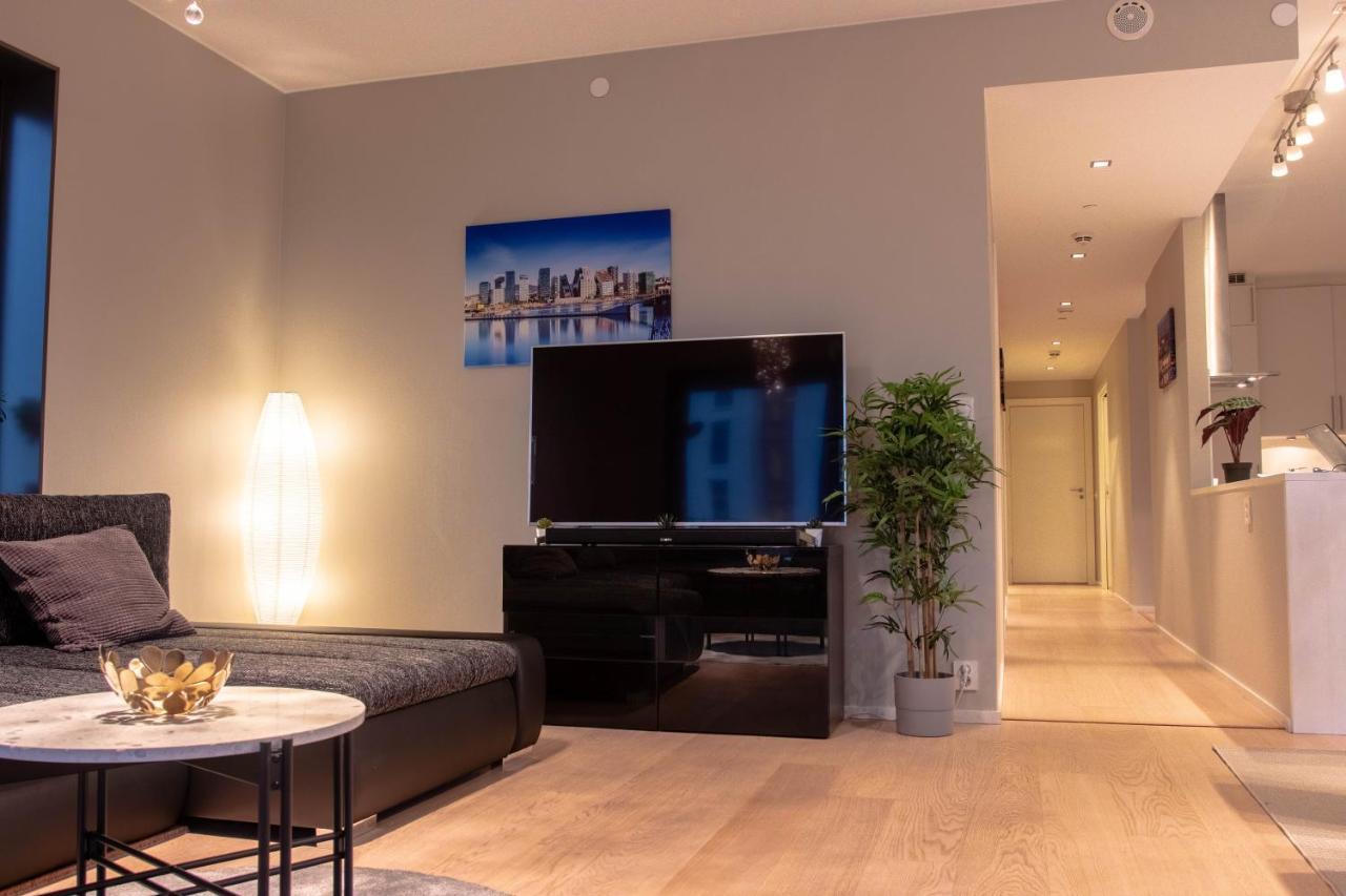 Spacious Modern 3Br Apartment At Central Oslo Barcode Kültér fotó