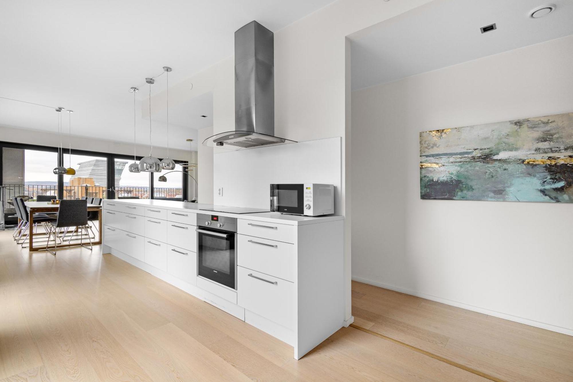 Spacious Modern 3Br Apartment At Central Oslo Barcode Kültér fotó