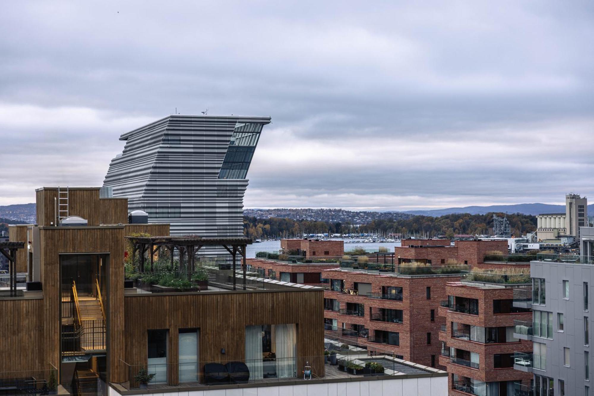 Spacious Modern 3Br Apartment At Central Oslo Barcode Kültér fotó