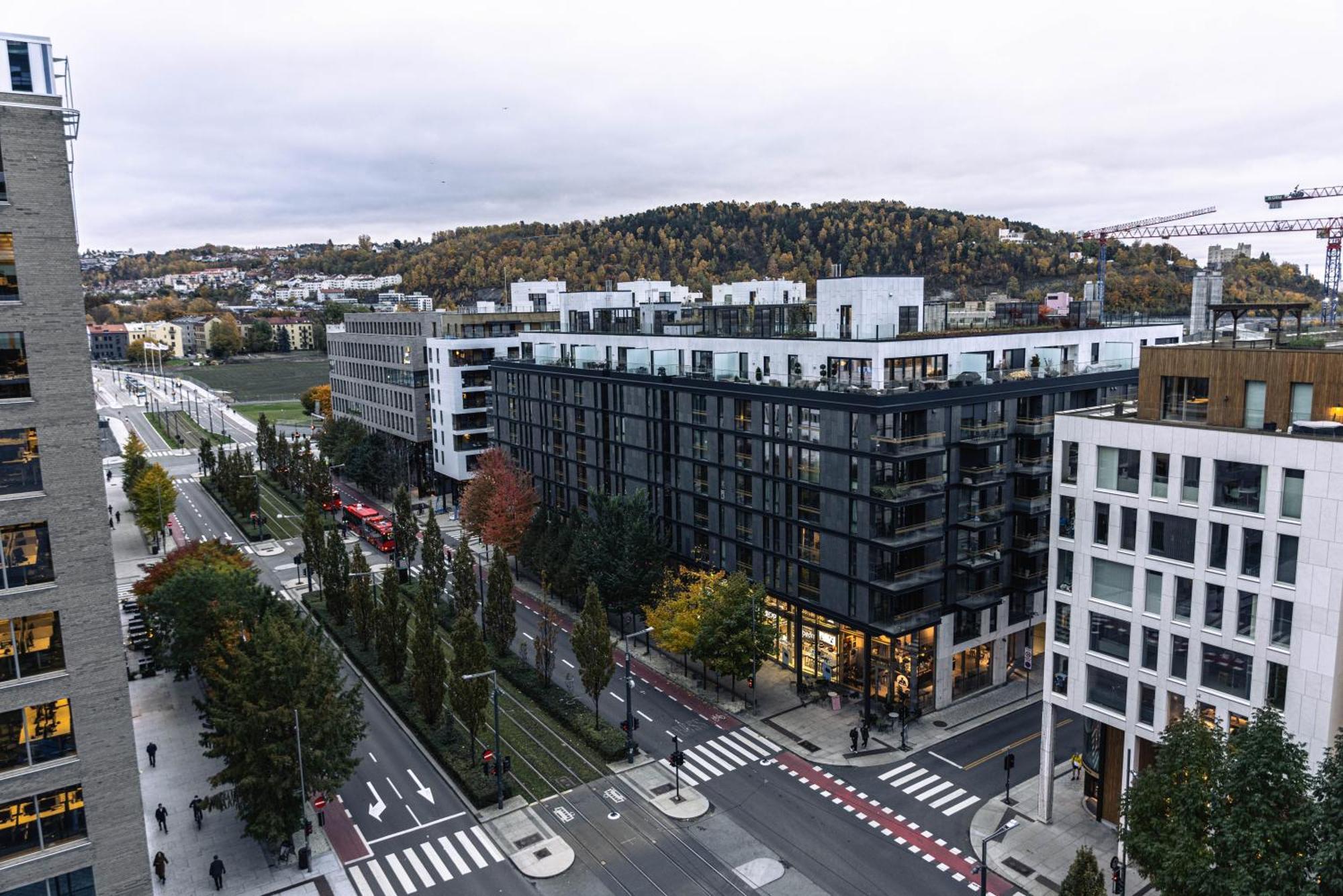 Spacious Modern 3Br Apartment At Central Oslo Barcode Kültér fotó