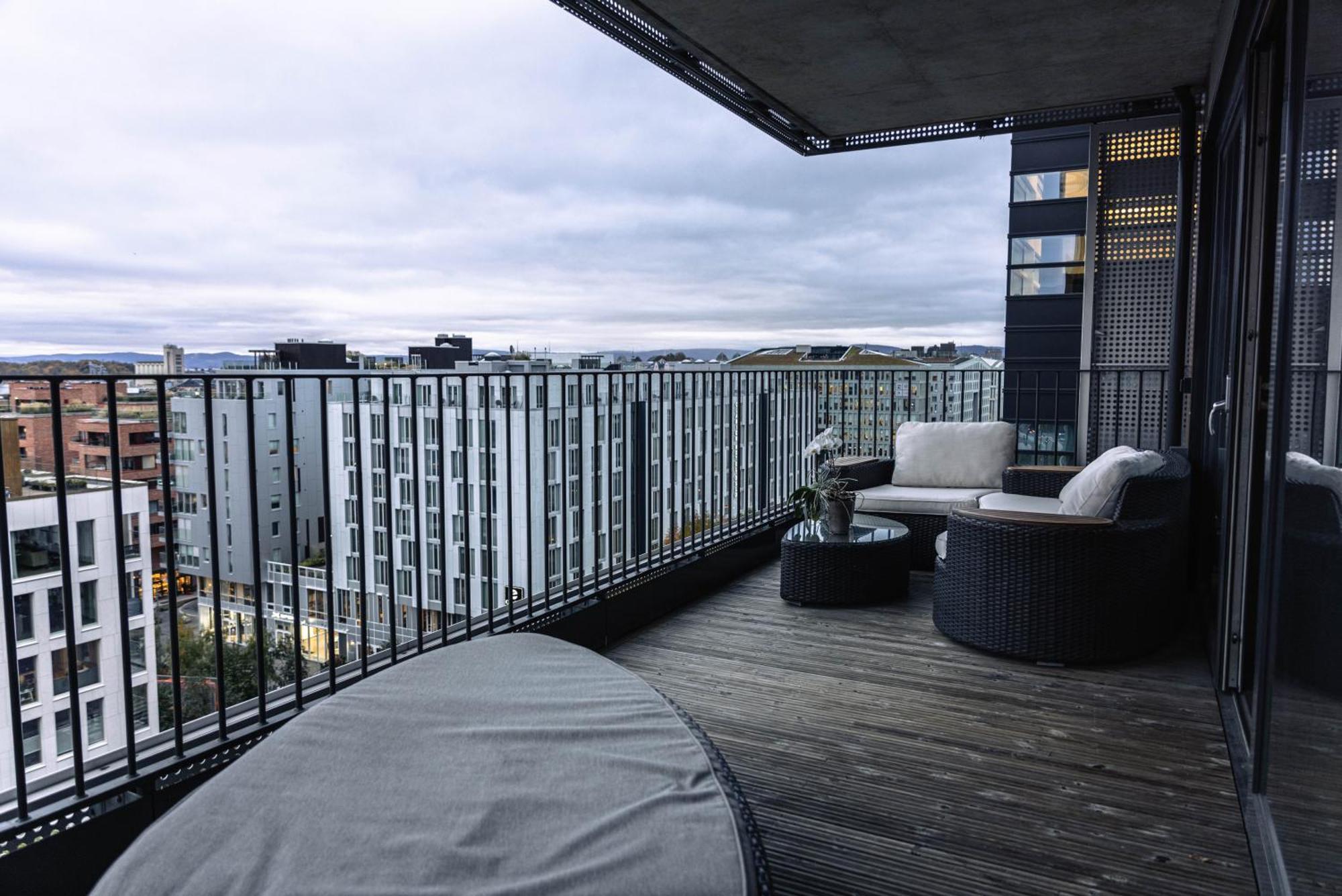 Spacious Modern 3Br Apartment At Central Oslo Barcode Kültér fotó