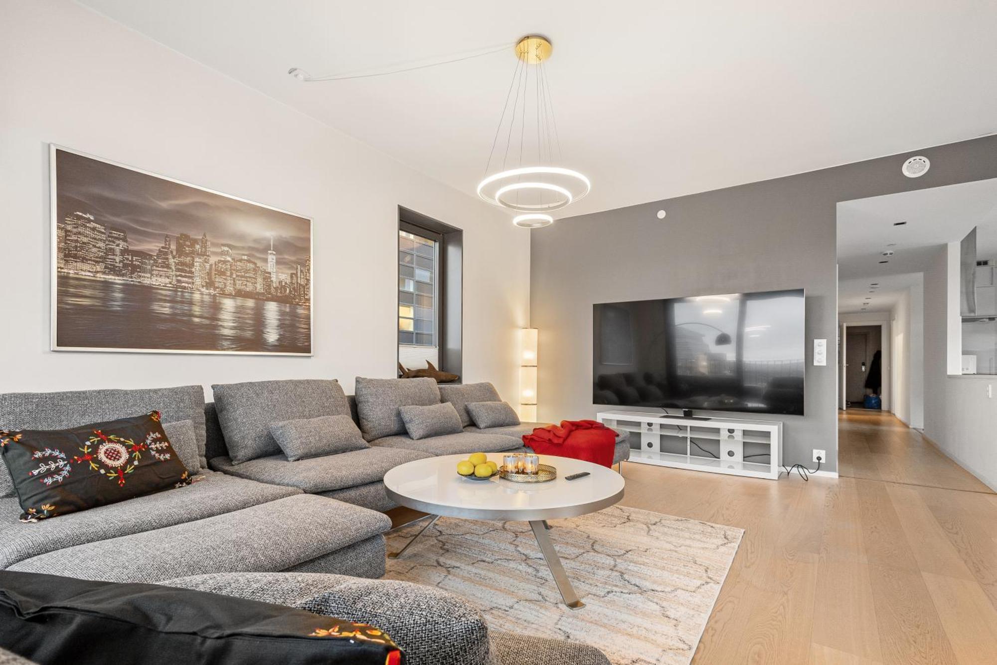 Spacious Modern 3Br Apartment At Central Oslo Barcode Kültér fotó